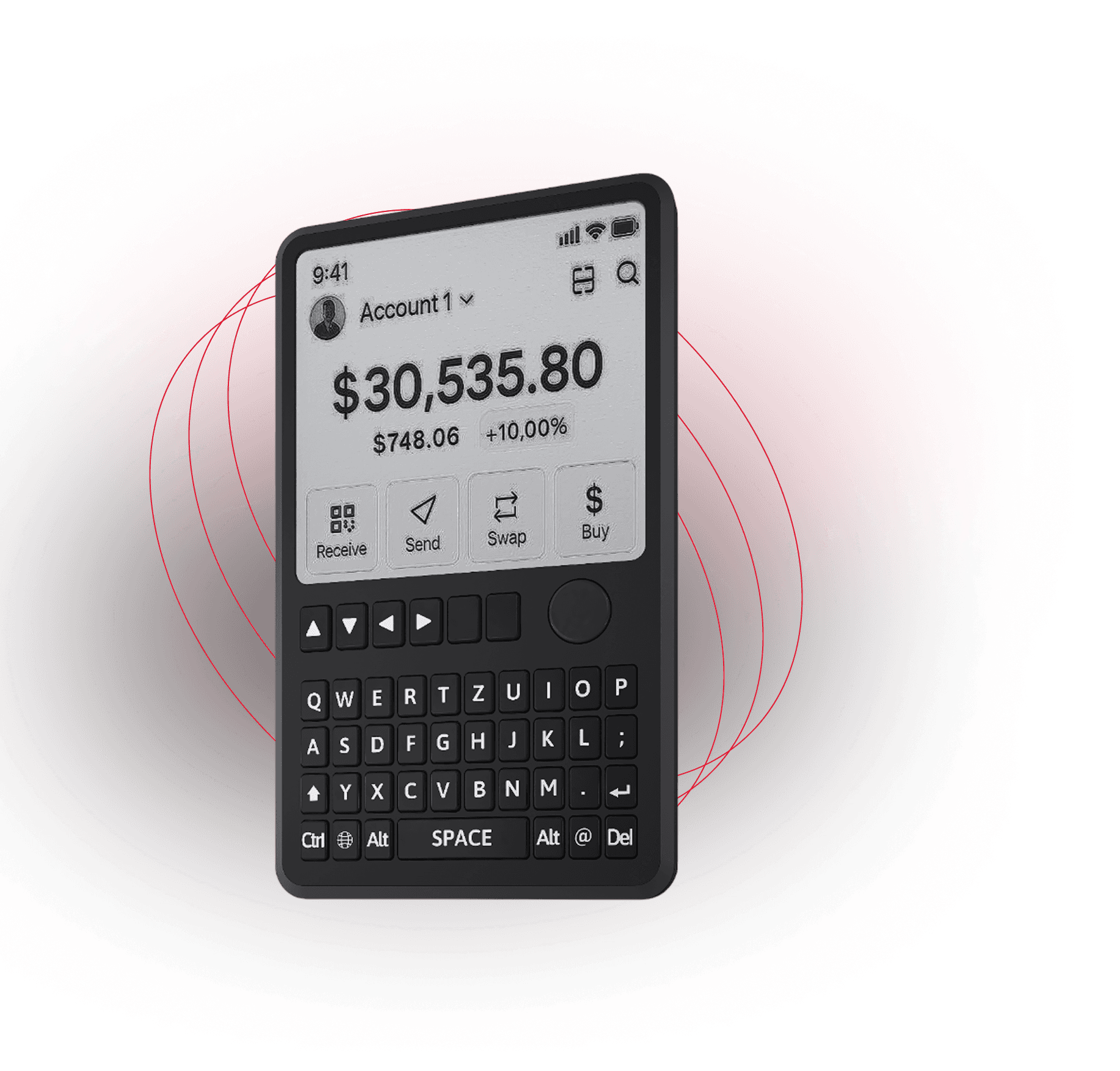 Omega hardware wallet